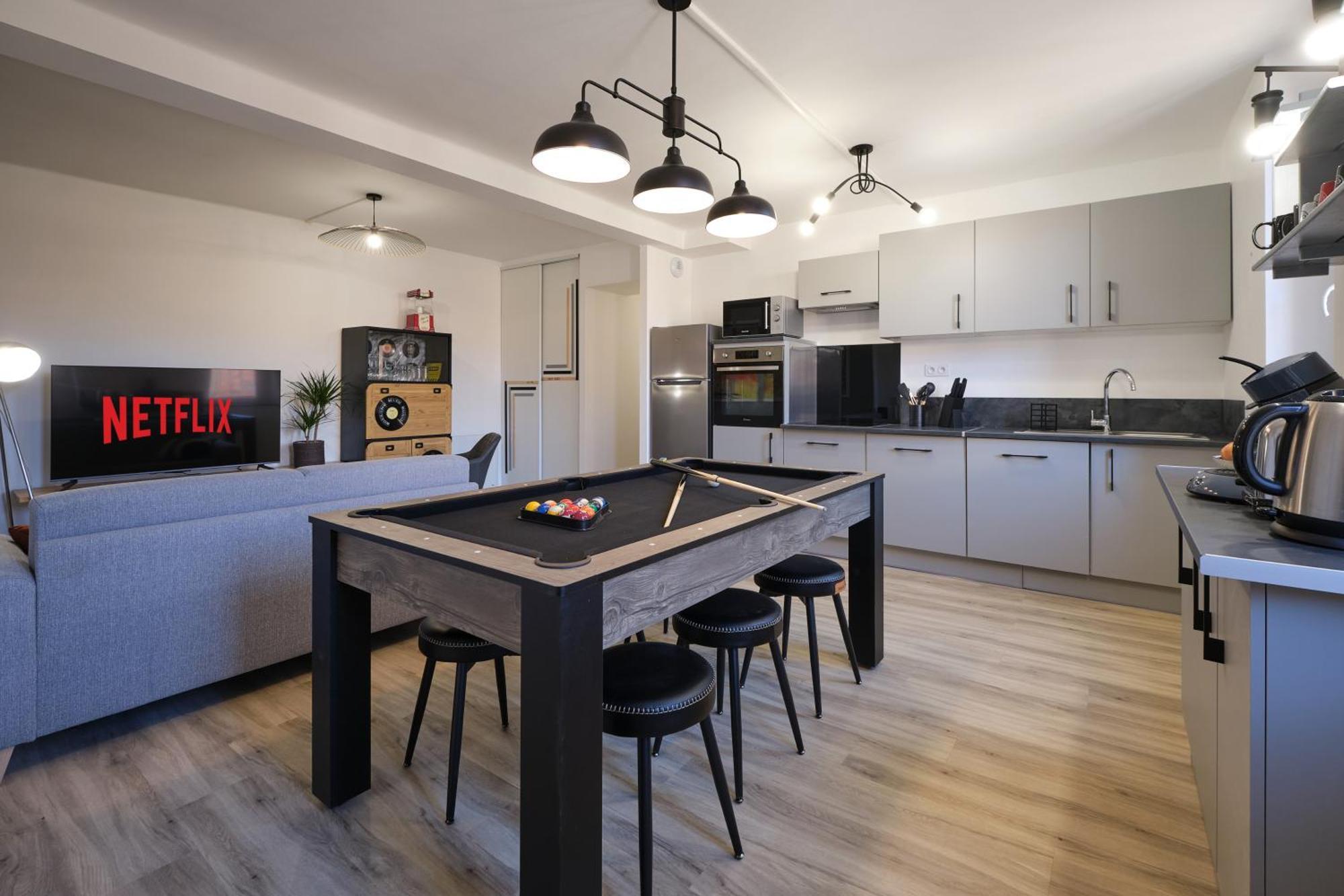Magnifique*T4*Centre Ville*Wifi*Billard*Netflix* Limoux Exterior foto